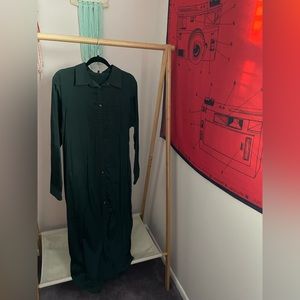 Universal Standard Button-Up Maxi Dress